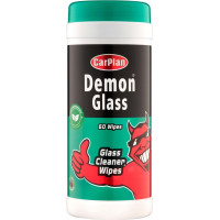 Carplan Demon Mitrās salvetes stikliem TUBE, 60 gab.
