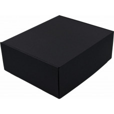 Superbox Dāvanu kaste, melna, liela ar augstumu 13 cm