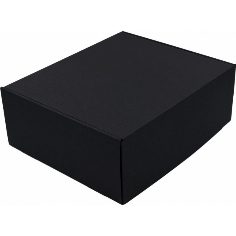 Superbox Dāvanu kaste, melna, liela ar augstumu 13 cm