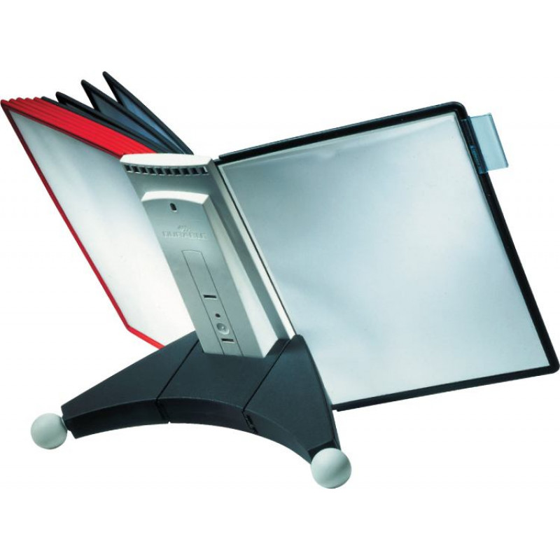 Galda displejs DURABLE Sherpa ar 10 displeja kabatām