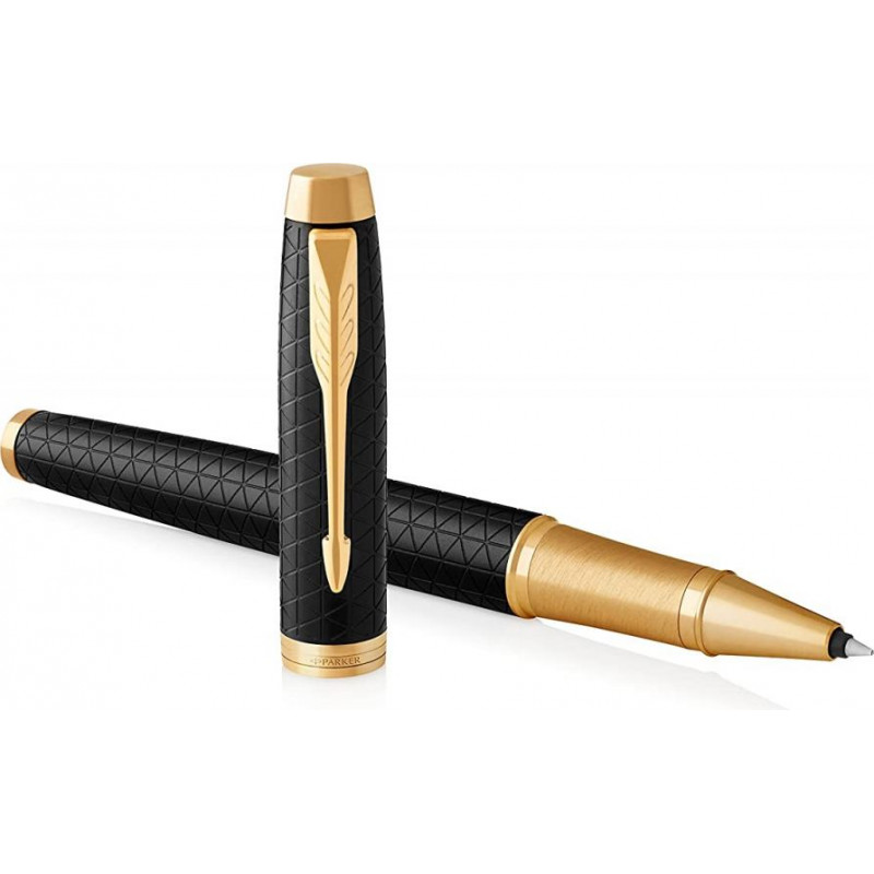 Pildspalva rolleris PARKER IM Premium Black/Gold GT