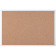 Korķa dēlis BI-OFFICE BioCote,  antibakteriāls, alumīnija rāmis, 1500x1000 mm