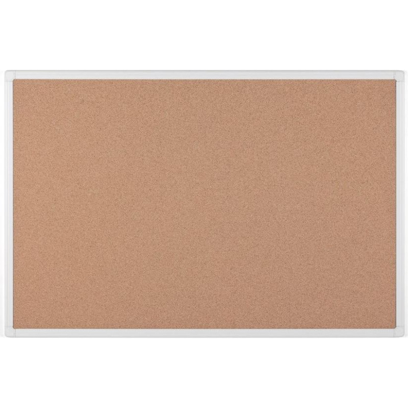 Korķa dēlis BI-OFFICE BioCote,  antibakteriāls, alumīnija rāmis, 1500x1000 mm