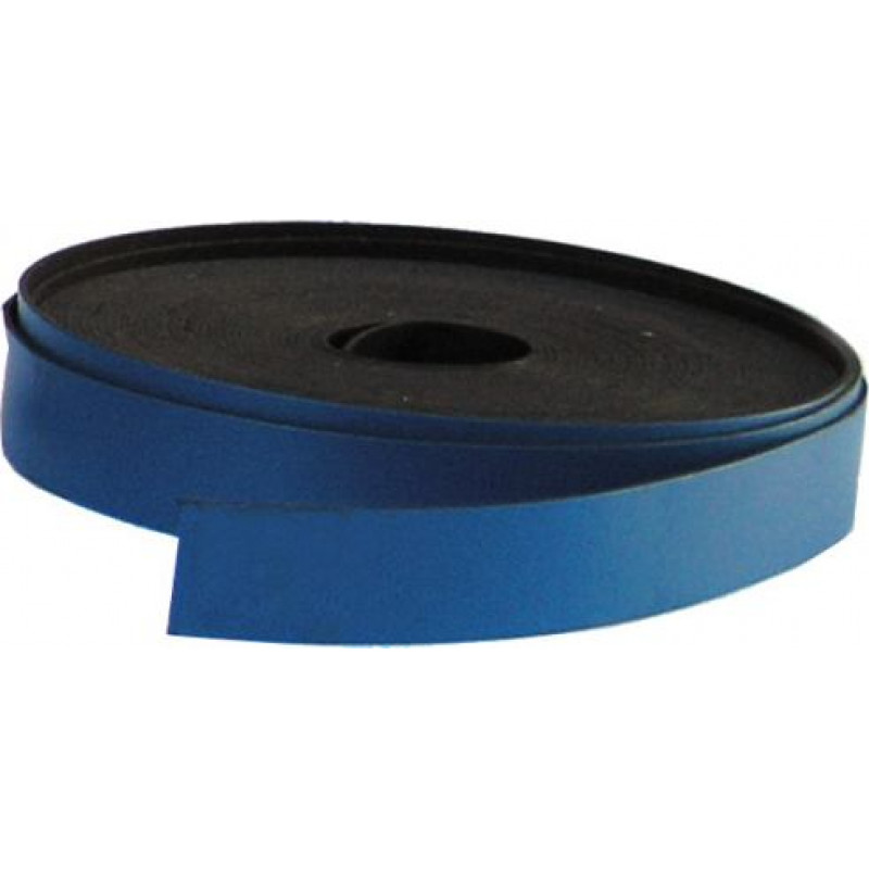 Magnētiskā lente BI-OFFICE 10 mm x5 m, zila
