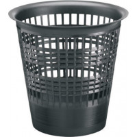 Papīrgrozs FORPUS 10 l apaļš, melns
