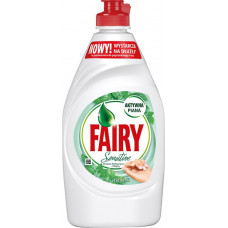Trauku mazgāšanas līdzeklis FAIRY Sensitive Tea Tree & Mint, 450 ml ( Gab. x 2 )