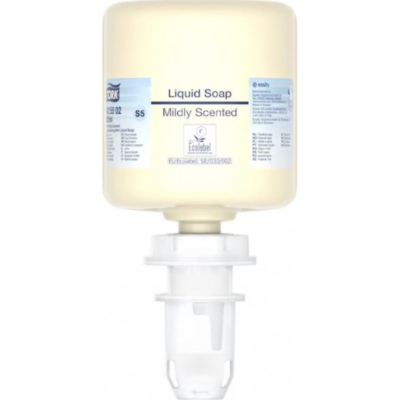Maigi aromatizētas šķidrās roku ziepes TORK, S5, 425502, 0,525 l