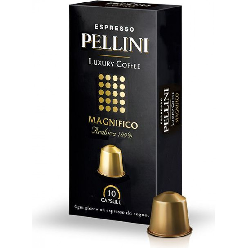 Kafijas kapsulas Pellini Luxury Magnifico (Nespresso 10x5g)