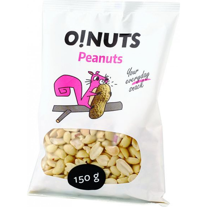 Zemesriekstu pusītes O!NUTS, 150 g ( Gab. x 3 )
