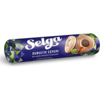 Dubultie cepumi SELGA ar lazdu riekstu pildījumu, 205 g