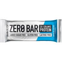 Biotechusa Proteīna batoniņš BioTechUSA Zero Bar, šokolāde-kokosrieksti, 50g ( Gab. x 2 )