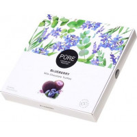 Piena šokolādes trifeles ar melleņu pildījumu ''16'' 120g, PURE CHOCOLATE