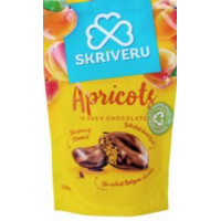 SKRĪVERU Aprikozes tumšajā šokolādē 110g ( Gab. x 2 )