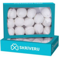 SKRĪVERU zefīrs ar vaniļas garšu 800g