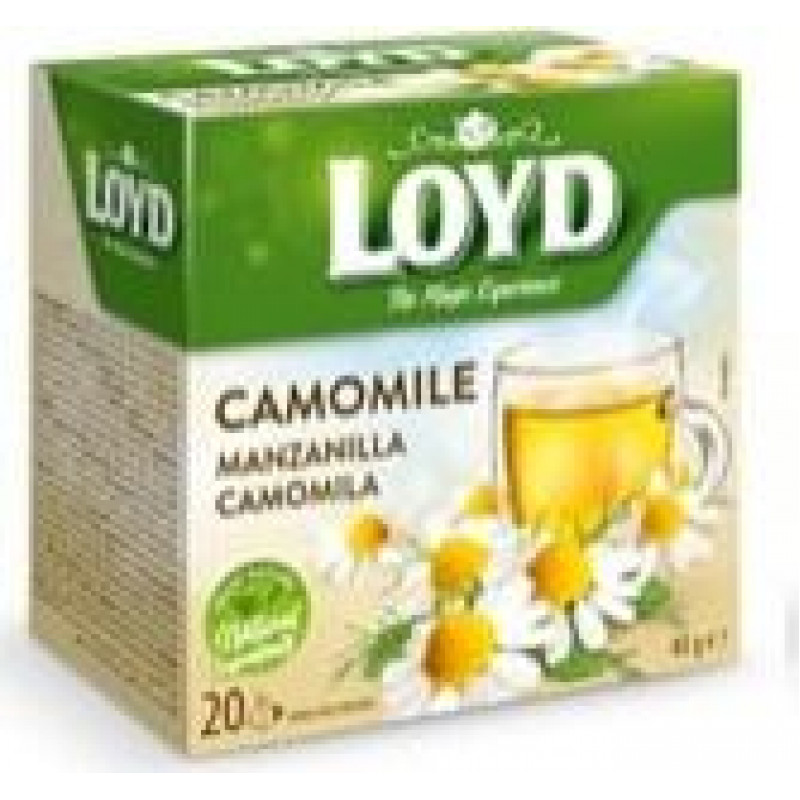 Kumelīšu tēja LOYD Pyramids HERBAL 20 x 1,5 g ( Gab. x 2 )