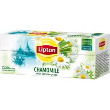 Kumelīšu tēja LIPTON Lemongrass, maisiņi, 20gab ( Gab. x 2 )