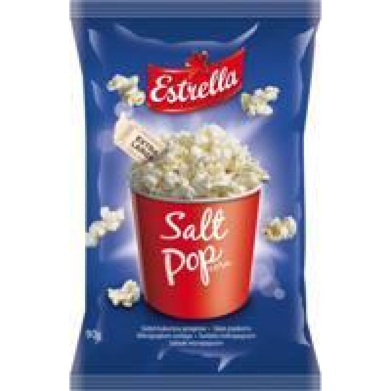 Popkorns Estrella ar sāli 90g ( Gab. x 3 )