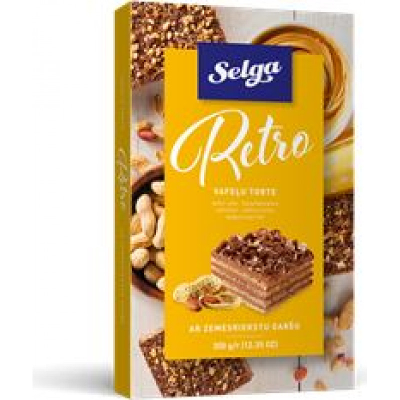 Vafeļu torte LAIMA Retro, 350g