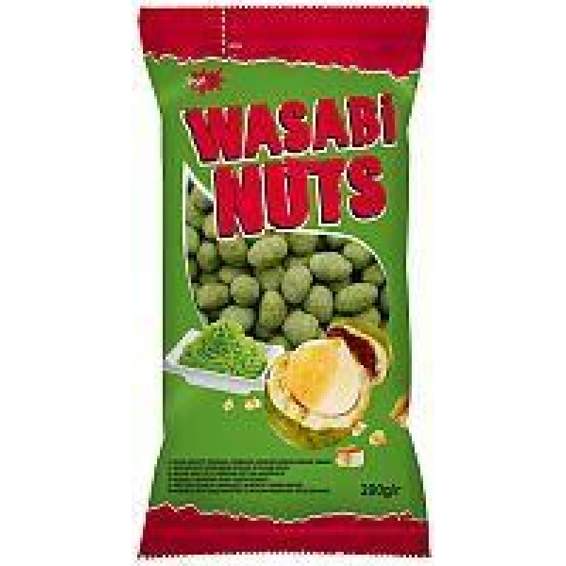 Zemesrieksti Jėga kraukšķīgā apvalkā ar vasabi garšu, 200g ( Gab. x 2 )