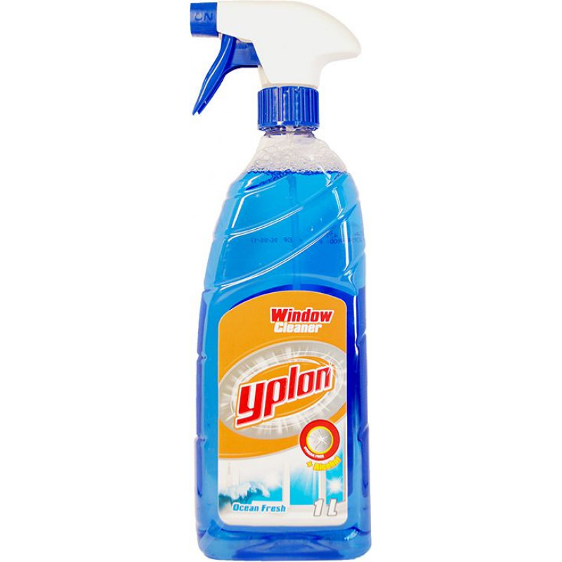 Stiklu tīrīšanas līdzeklis YPLON, Blue fresh, 1 l ( Gab. x 2 )