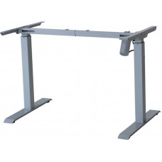 Regulējama augstuma galda rāmis SUN-FLEX®DESKFRAME II, 70-117cm, sudraba / pelēks