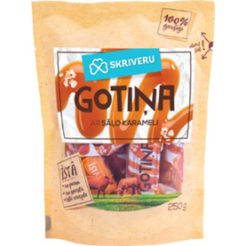 SKRĪVERU Gotiņa ar sāļo karameli, 250g