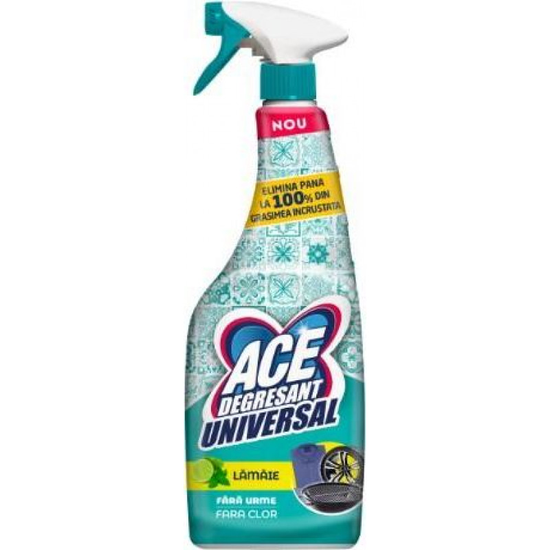 Izsmidzināms universāls tīrīšanas līdzeklis ACE, Lemon, 650ml