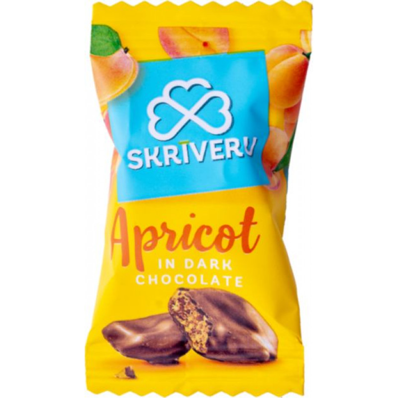 Aprikozes tumšajā šokolādē, 1  kg