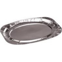 Paplāte alumīnija, 35,3 x 24,5 cm, 25 gab.