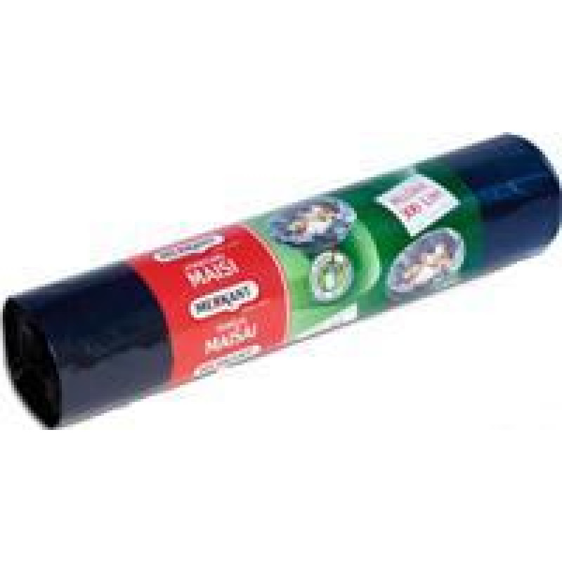 Atkritumu maisi rullī, LDPE, 110x130cm, 300l, 5gab.,  45mk., 110x130cm ( Gab. x 4 )