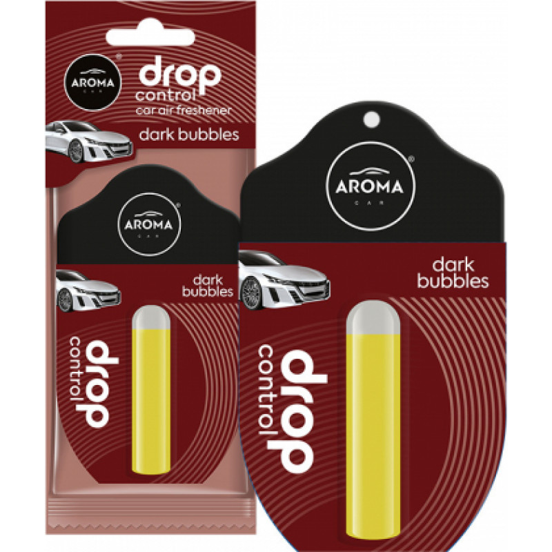 Aroma car gaisa atsvaidzinātājs, drope control, Dark Bubbles, 5ml