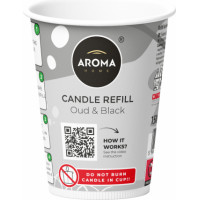 Aroma aromātiskā svece, 150g, Oud&black, REZERVE