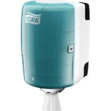 Papīra dvieļu dozators TORK M2, 248x356x232mm, balts/gaiši zils