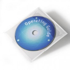 *Pašlīmējošas kabatiņas CD/DVD diskiem 10gab. DURABLE