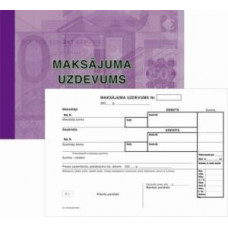 TH Maksājuma uzdevums A5 3-slāņu 25 kompl.