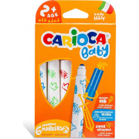 Flomāsteri bērniem CARIOCA BABY-Superwashiable 6 krāsas
