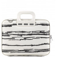 Soma portatīvajam datoram BOMBATA Black&white, 15,6', baltā krāsā