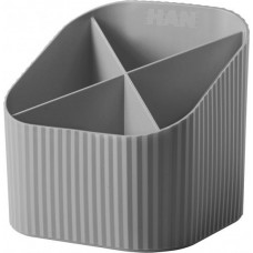 Penālis HAN Re-X-LOOP, 4 nodalījumi, tumši pelēks