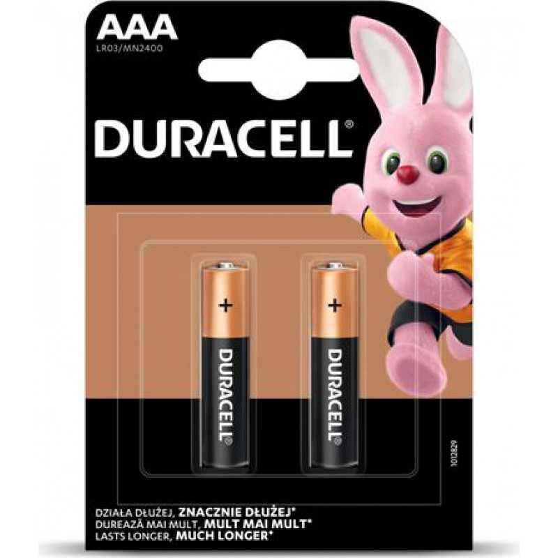 Baterija DURACELL Basic AAA, LR03 2 gab./iepak. ( Iepak. x 2 )