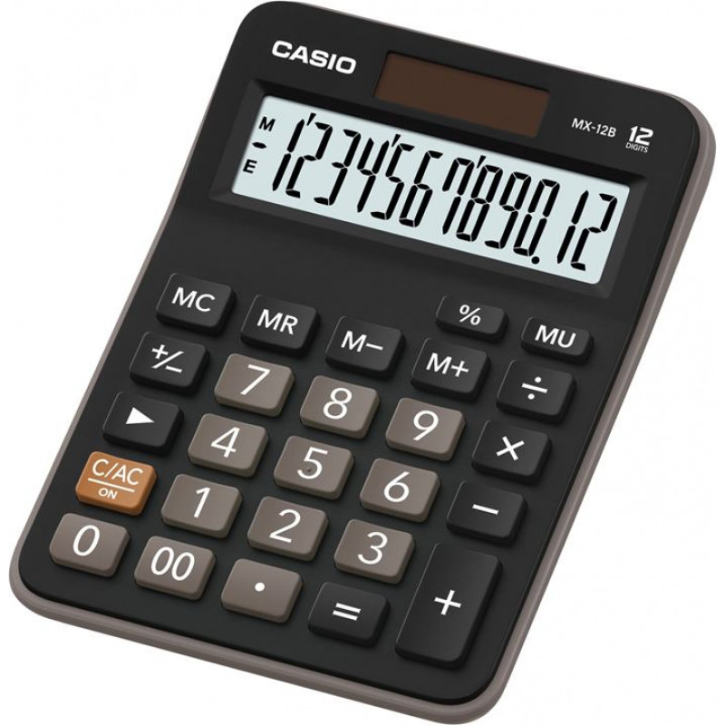 Galda kalkulators CASIO MX-12B, 107 x 147 x 29 mm