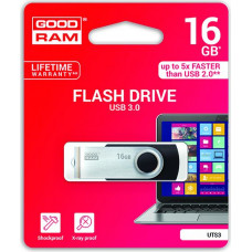 Atmiņa USB 3.0 GOODRAM UTS3 16GB, melnā krasā
