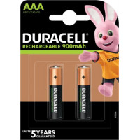 Uzlādējamās baterijas DURACELL AAA 900 mAh, 2 gab