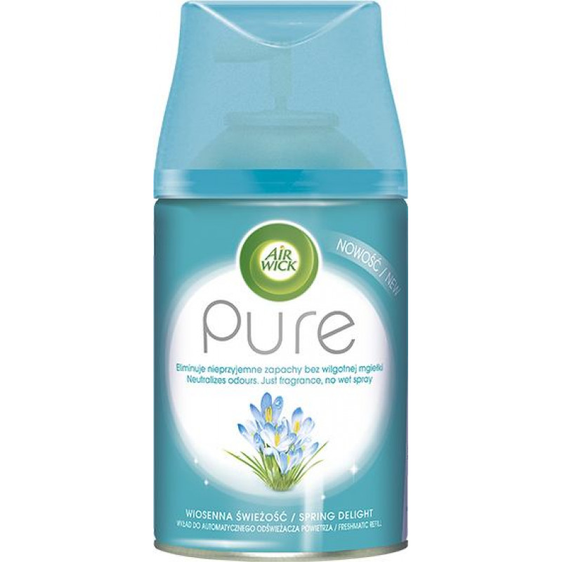 Gaisa atsvaidzinātājs AIR WICK Freshmatic Pure Spring Delight, rezerve, 250 ml