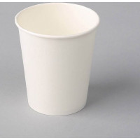 Papīra krūzes MULTIPACK, 300ml, baltas, 50 gab./iepak.