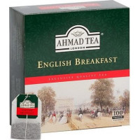 Melnā tēja AHMAD ENGLISH BREAKFAST, 100 maisiņi x 2 g paciņā