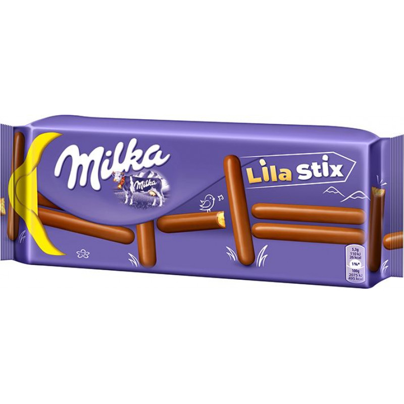 Cepumi MILKA, Lila Stix, 112 g ( Gab. x 2 )
