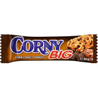 Musli batoniņš CORNY BIG, šokolādes, 50 g ( Gab. x 5 )
