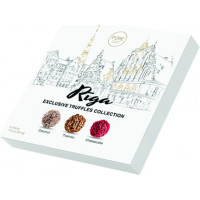 Šokolādes trifeļu kolekcija PURE,  Rīga 9,  74 g