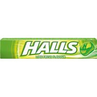 Ledenes HALLS Vita-C Lime (laima) 33.5g ( Iepak. x 4 )