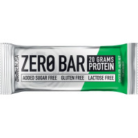 Biotechusa Proteīna batoniņš BioTechUSA Zero Bar, šokolāde-lazdu rieksti, 50g ( Gab. x 2 )